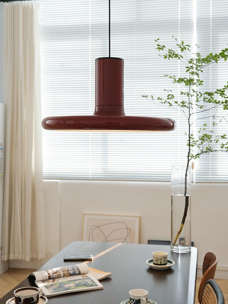 Seloz Pendant Lamp Aluminum Cylinder Disc Industrial