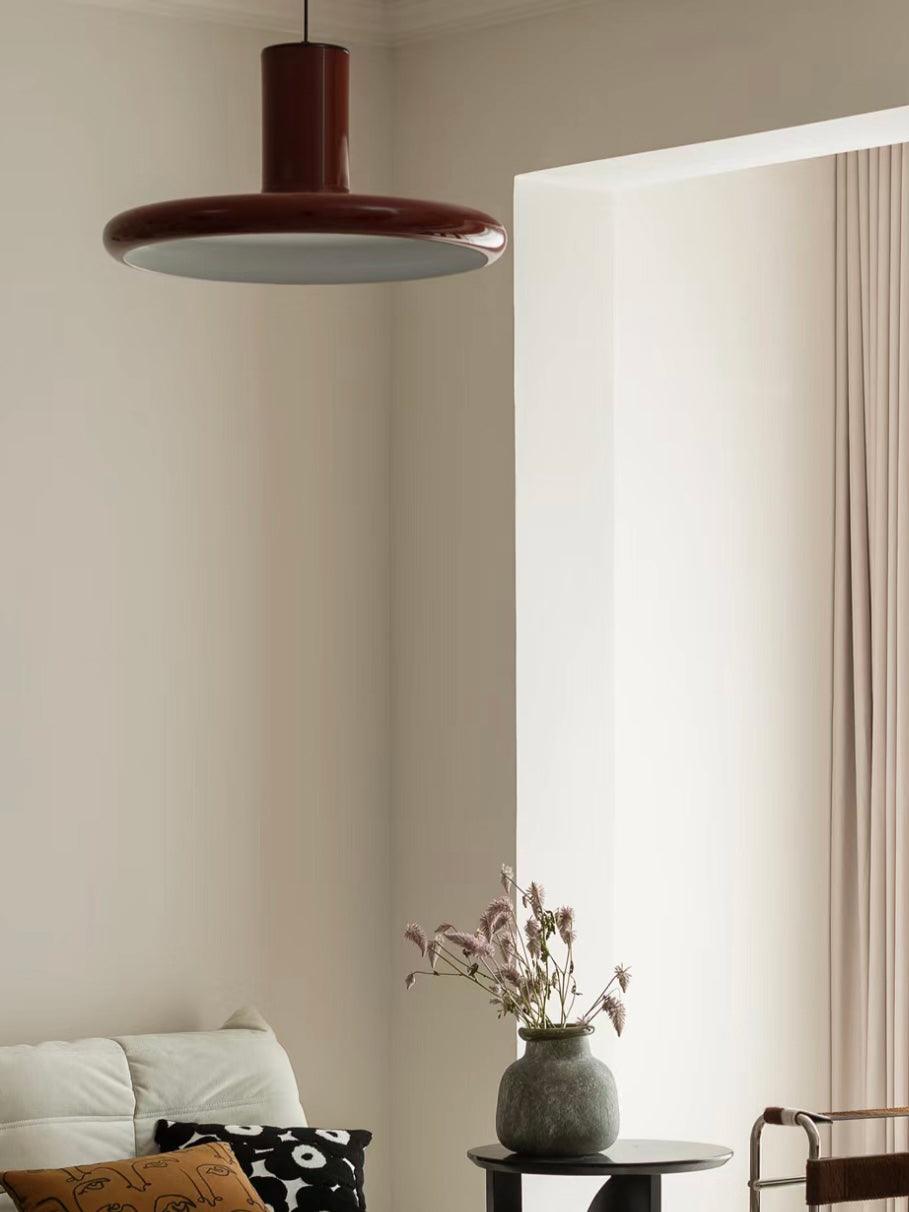 Seloz Pendant Lamp Aluminum Cylinder Disc Industrial