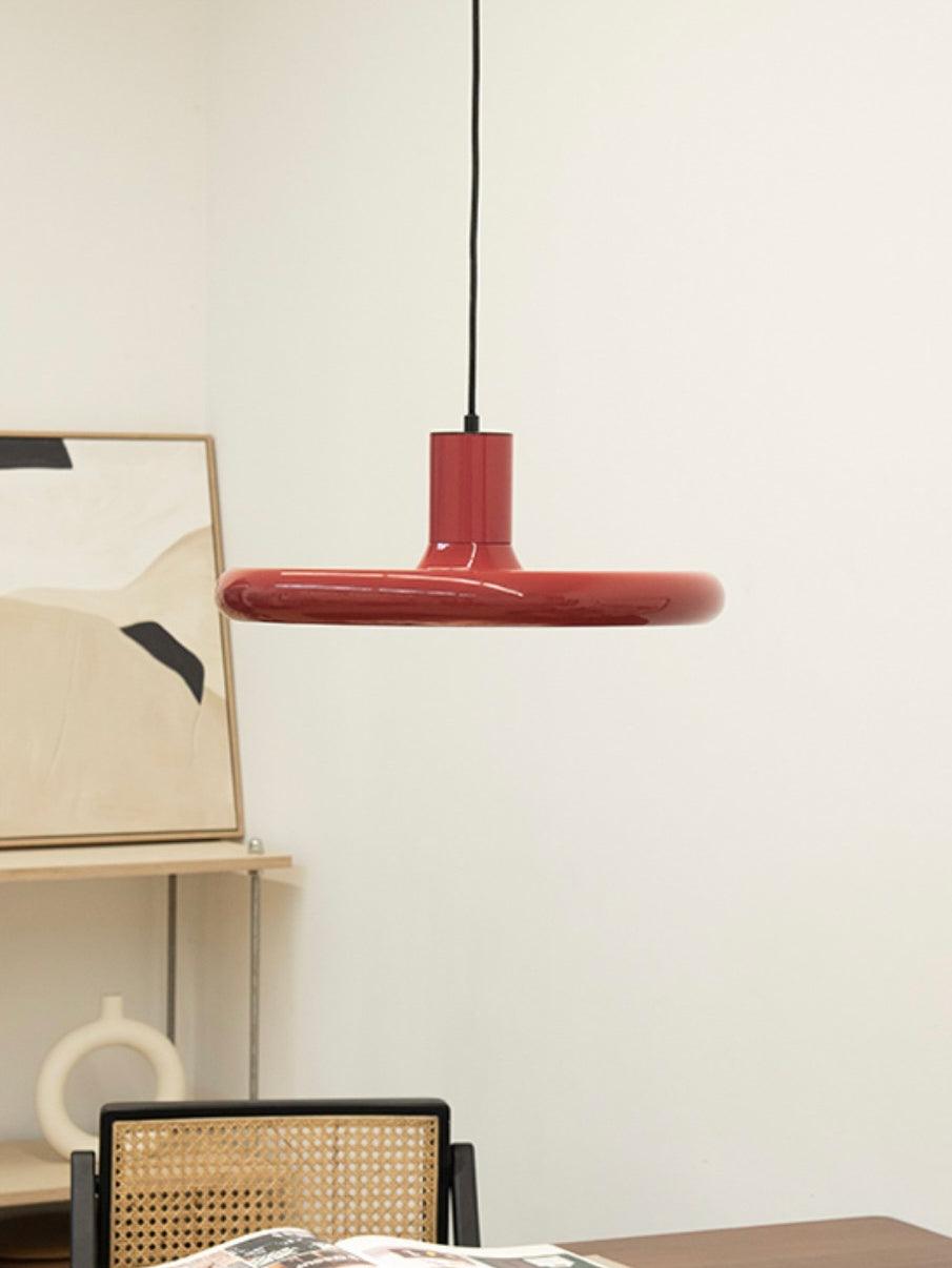 Seloz Pendant Lamp Aluminum Cylinder Disc Industrial
