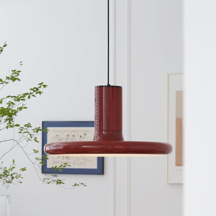 Seloz Pendant Lamp Aluminum Cylinder Disc Industrial
