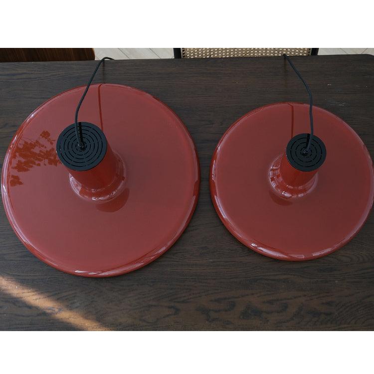 Seloz Pendant Lamp Aluminum Cylinder Disc Industrial