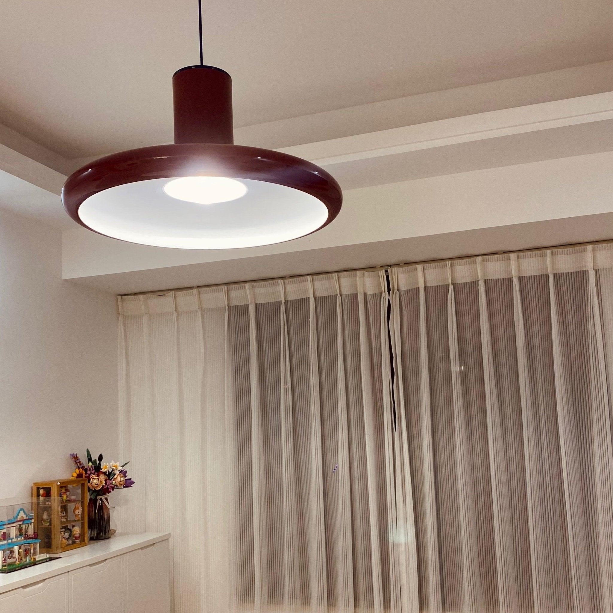 Seloz Pendant Lamp Aluminum Cylinder Disc Industrial