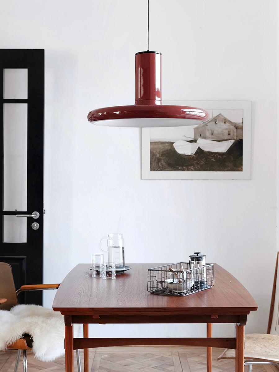 Seloz Pendant Lamp Aluminum Cylinder Disc Industrial
