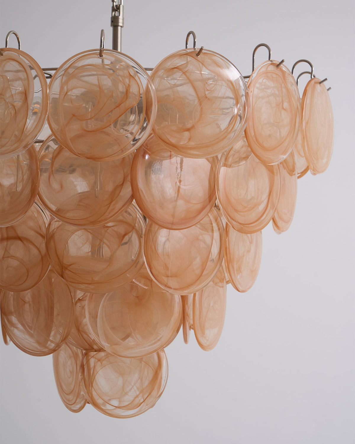 Celisira Chandelier Murano Glass Disc Classic