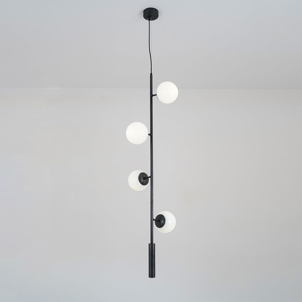 Erevia Brass & Glass Pendant Light