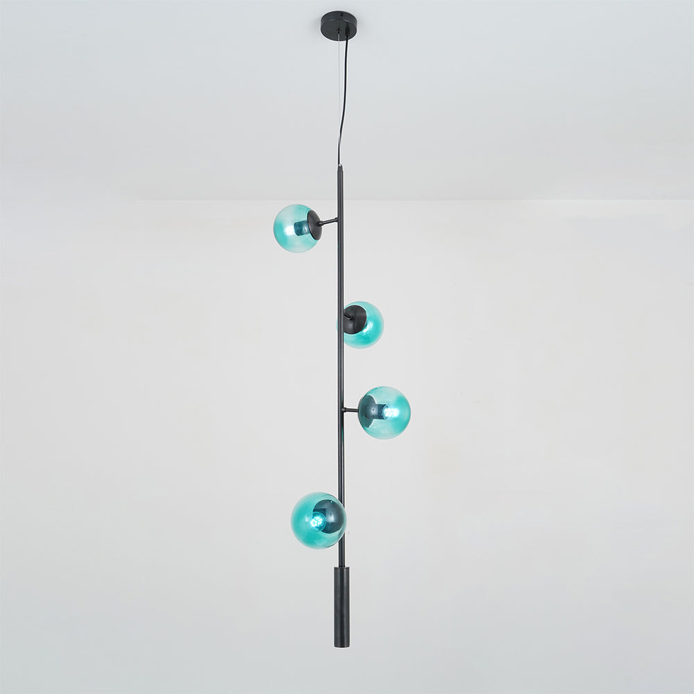 Erevia Brass & Glass Pendant Light