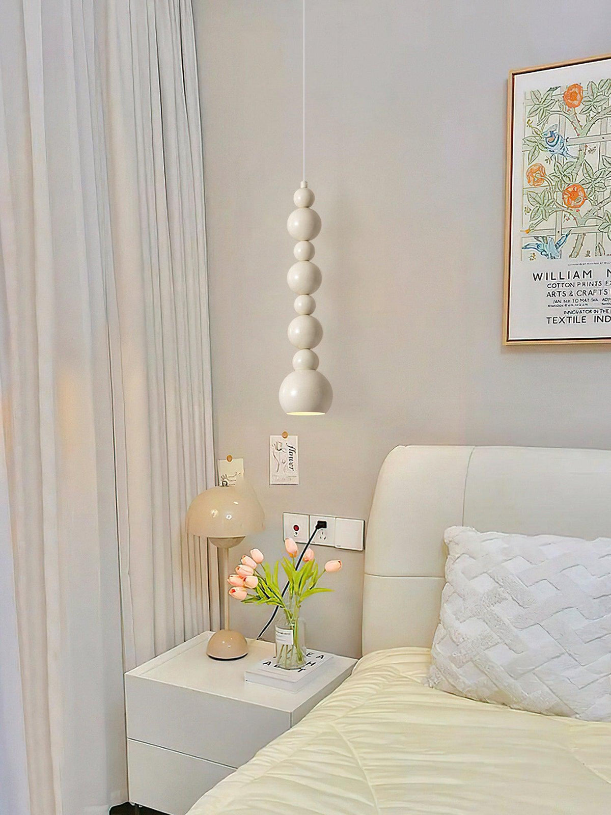Slenao Beige Artistic Pendant Lights