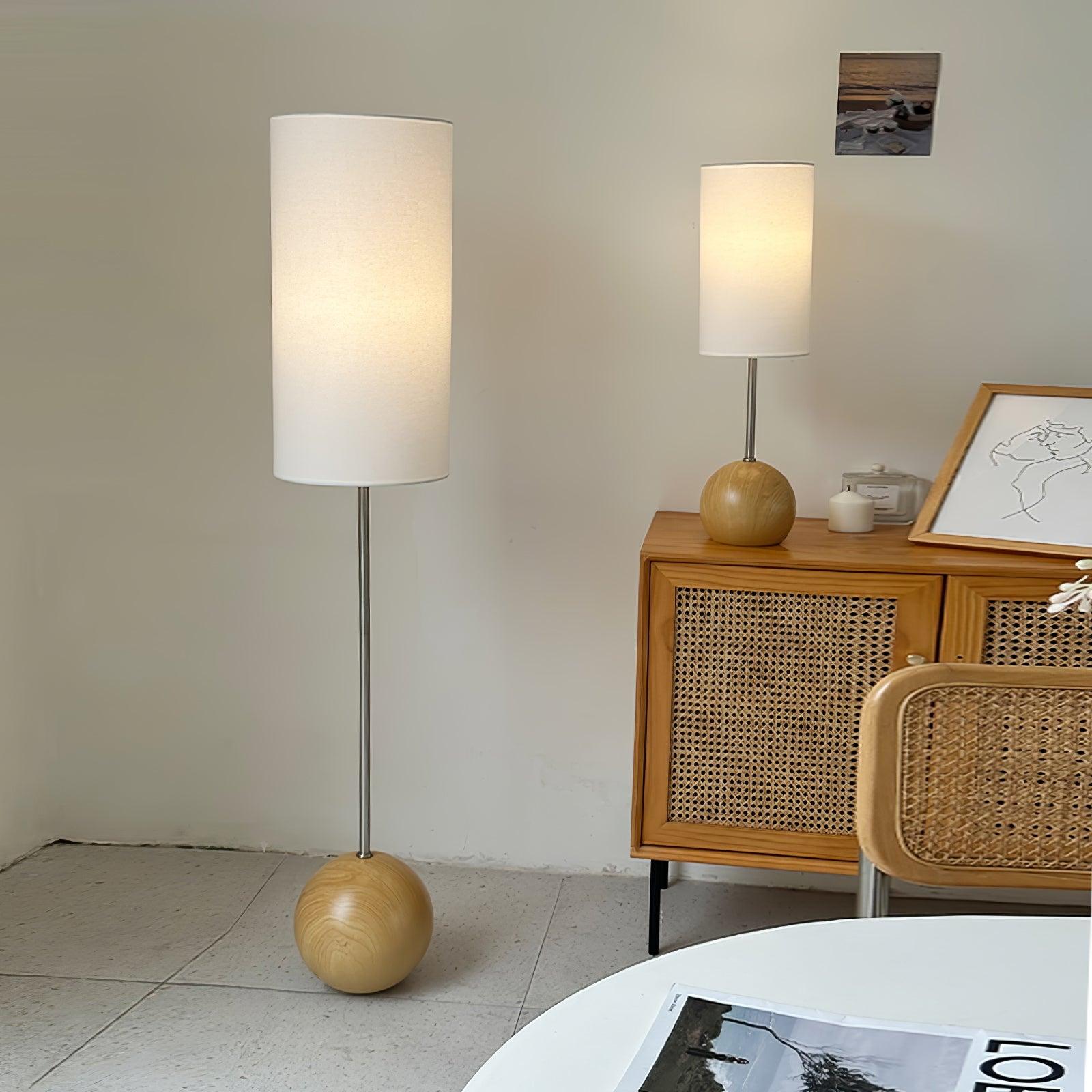 Cephaor Modern Fabric Floor Lamp