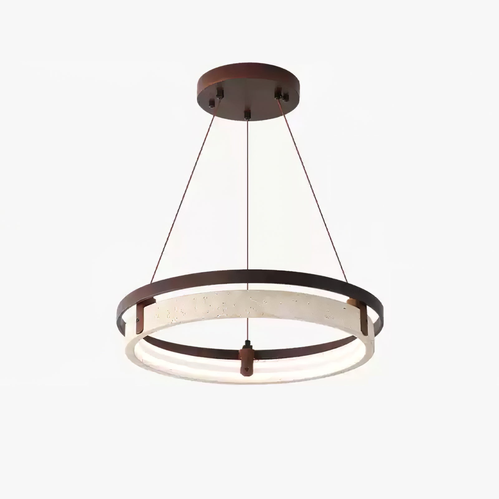 Veraearae Travertine Pendant Light - Neutral Decor