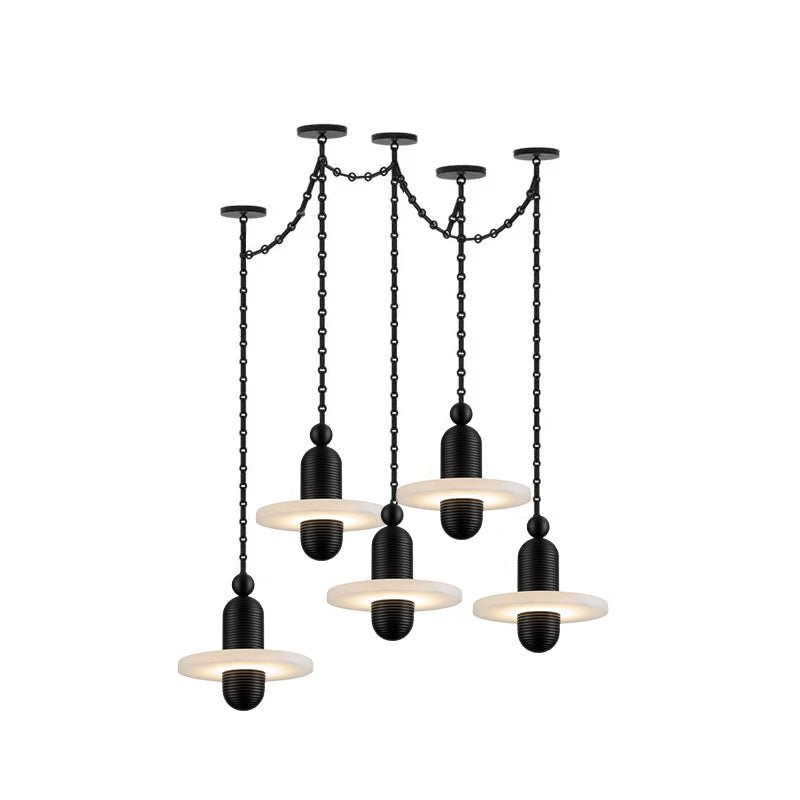 Hadrian Orbital Drift Chain Chandelier