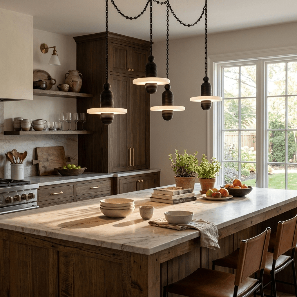 Hadrian Orbital Drift Chain Chandelier