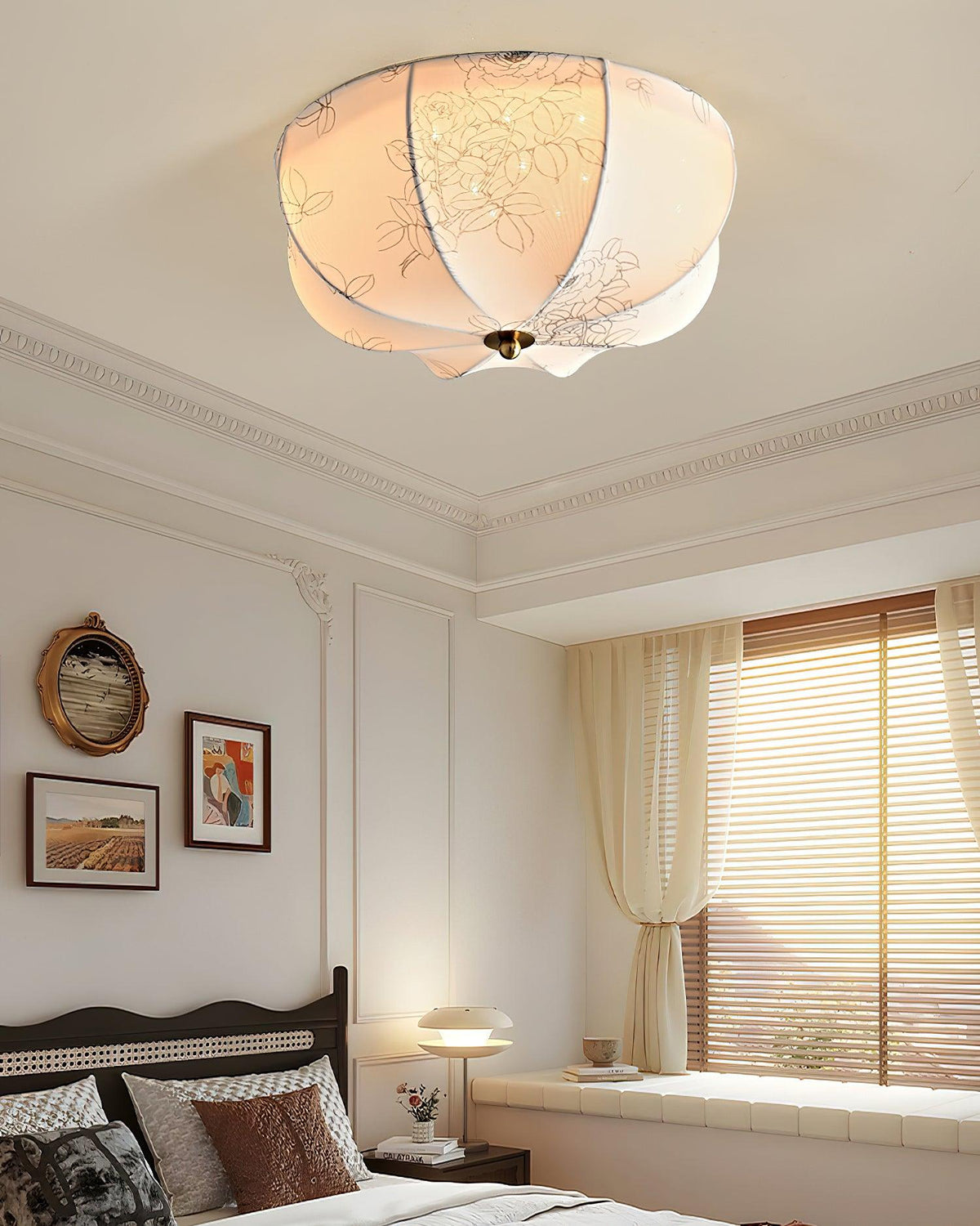 Ryls Premium Nordic Art Fabric Ceiling Lamp