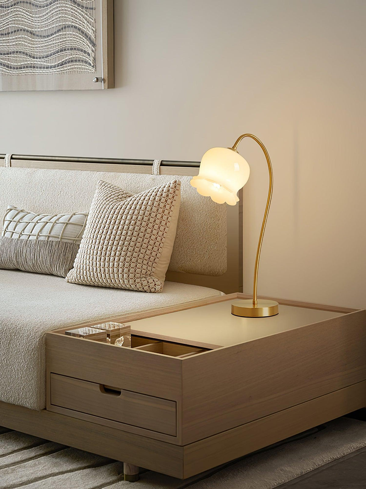 Calvor Brass Vintage Table Lamp