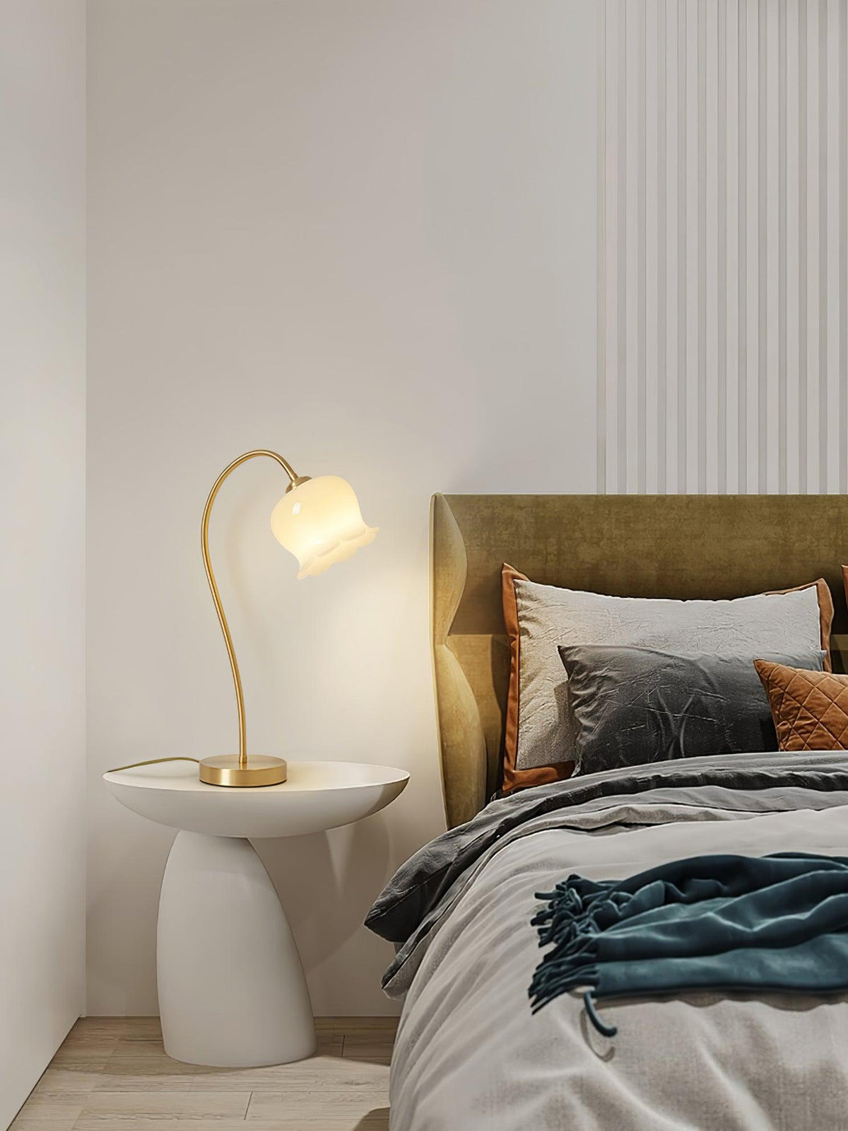 Calvor Brass Vintage Table Lamp