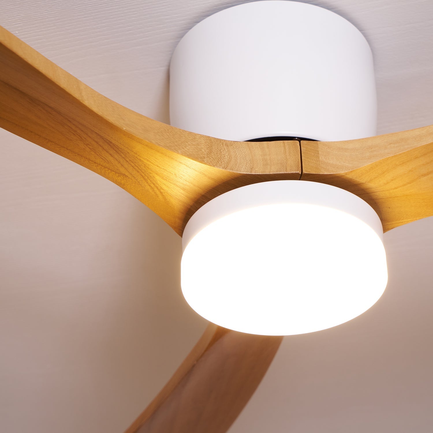 Dovervale Wooden Ceiling Fan Light
