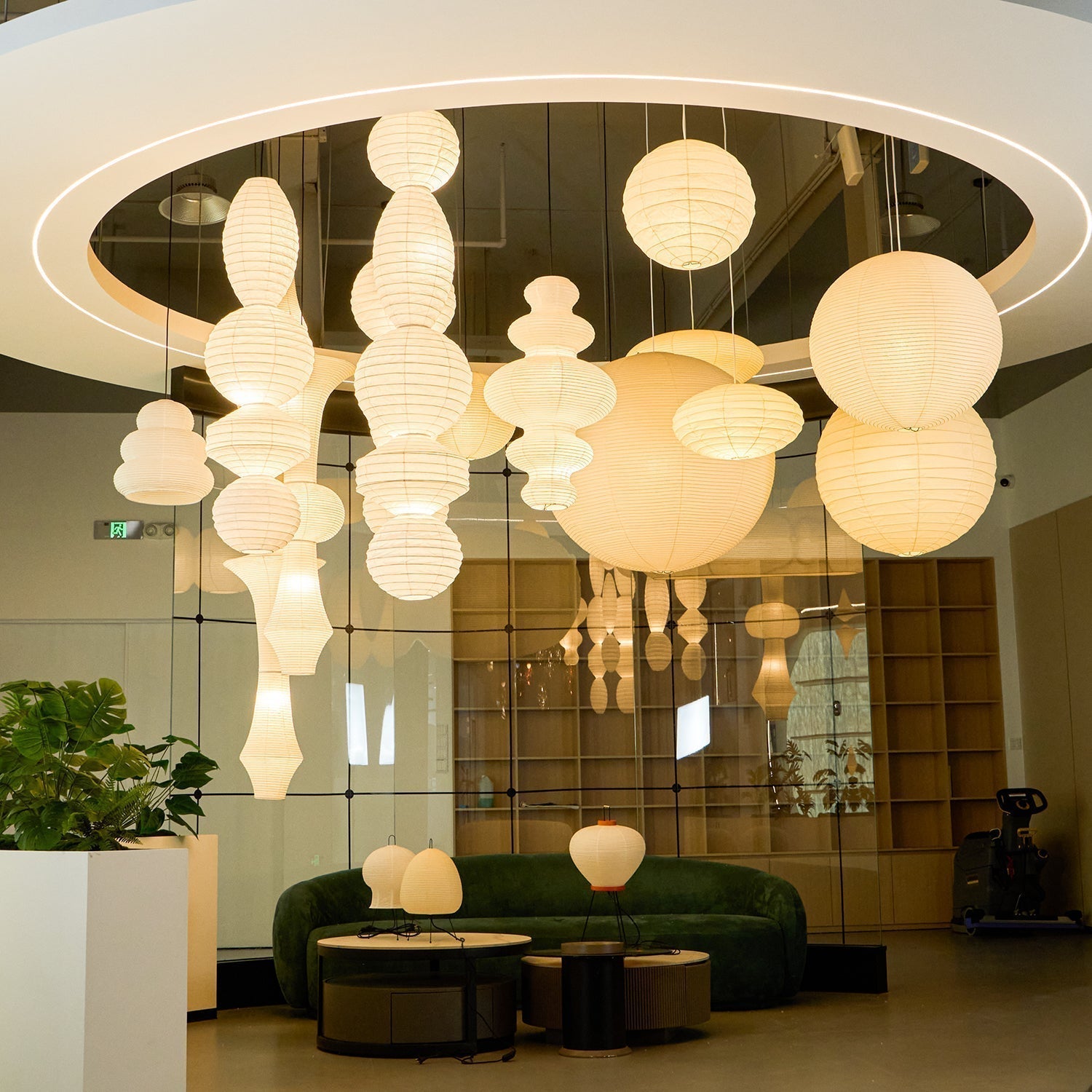 Dov Minimalist Paper Pendant Lamp