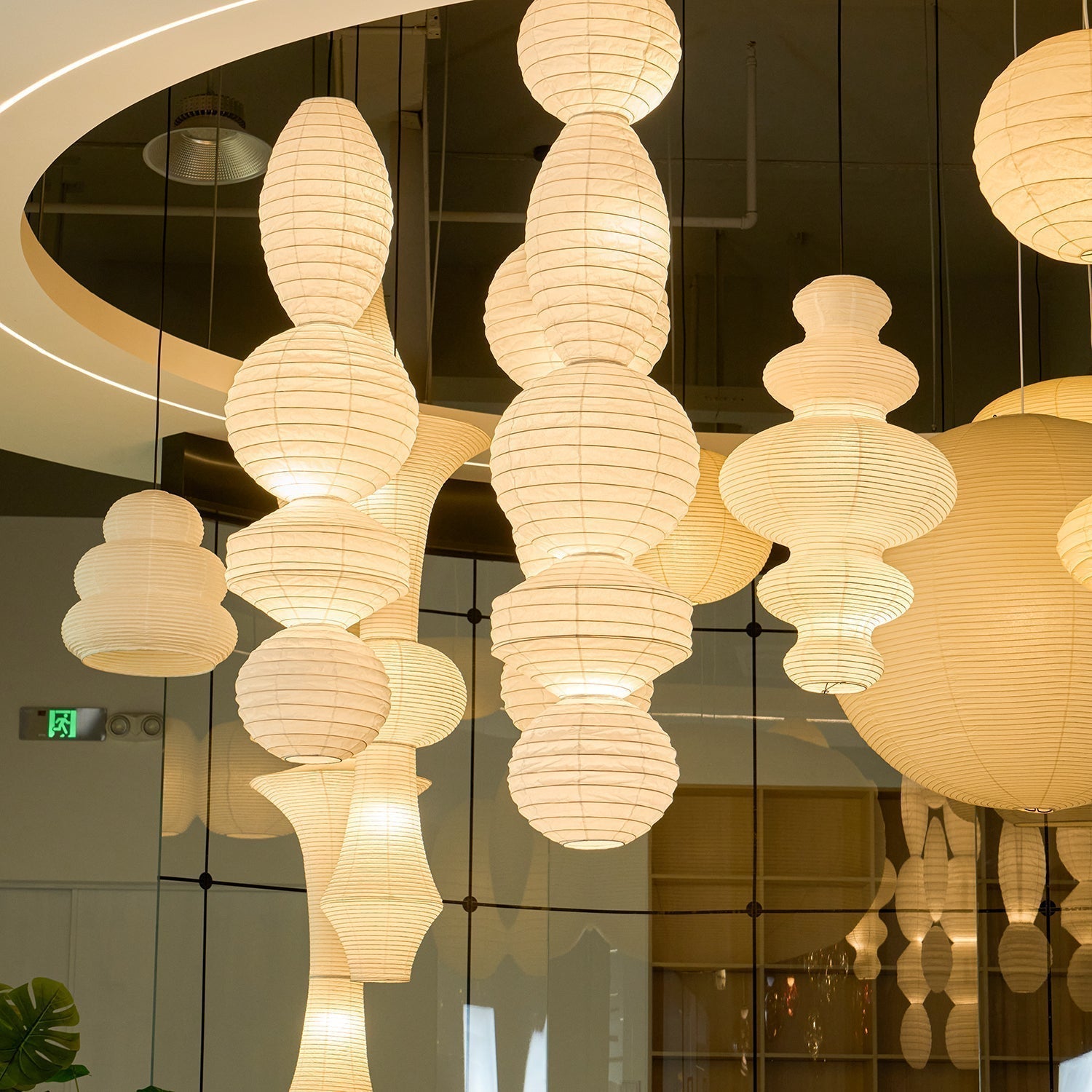 Elthayra Natural Series Bamboo Lantern Pendant Lamp