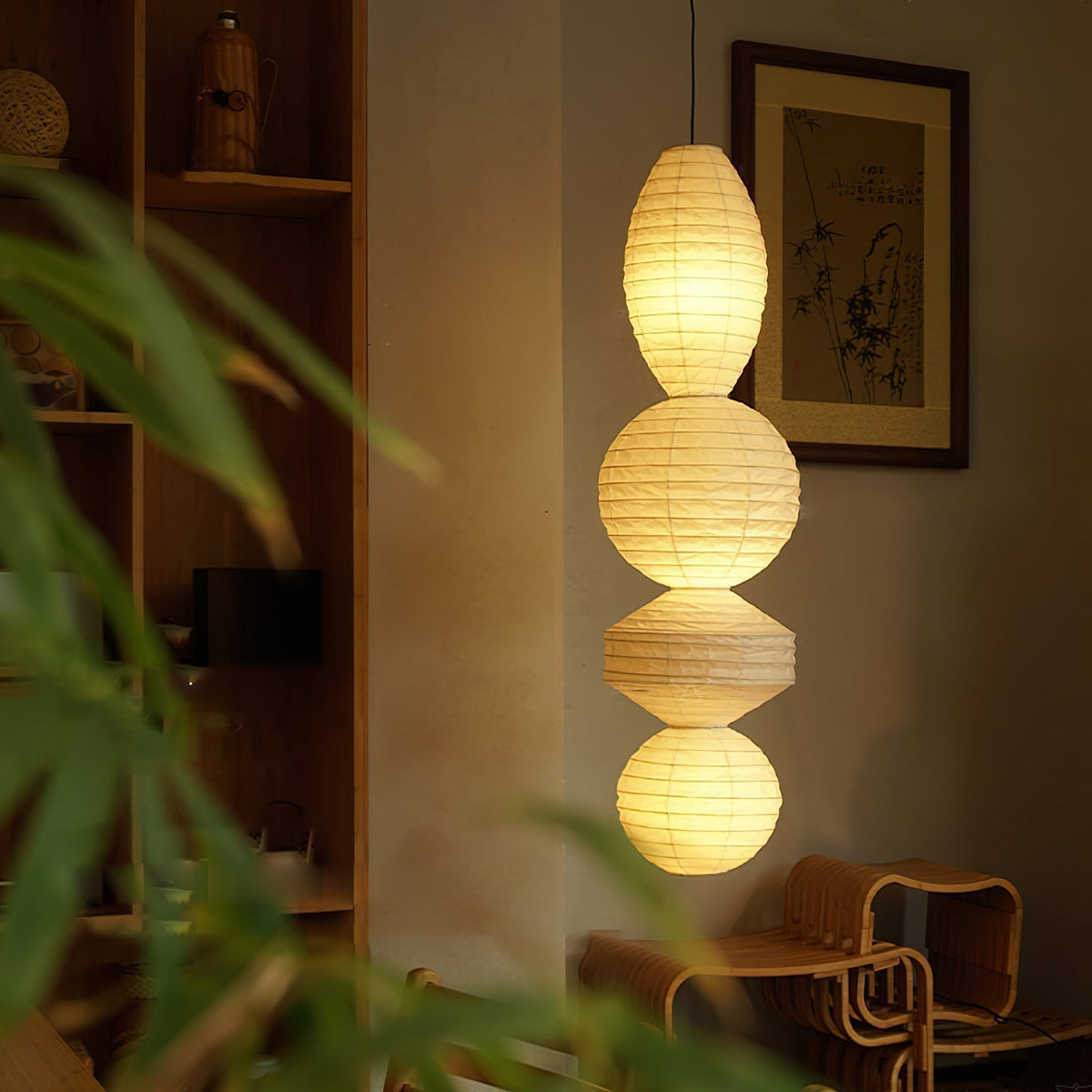 Dov Minimalist Paper Pendant Lamp