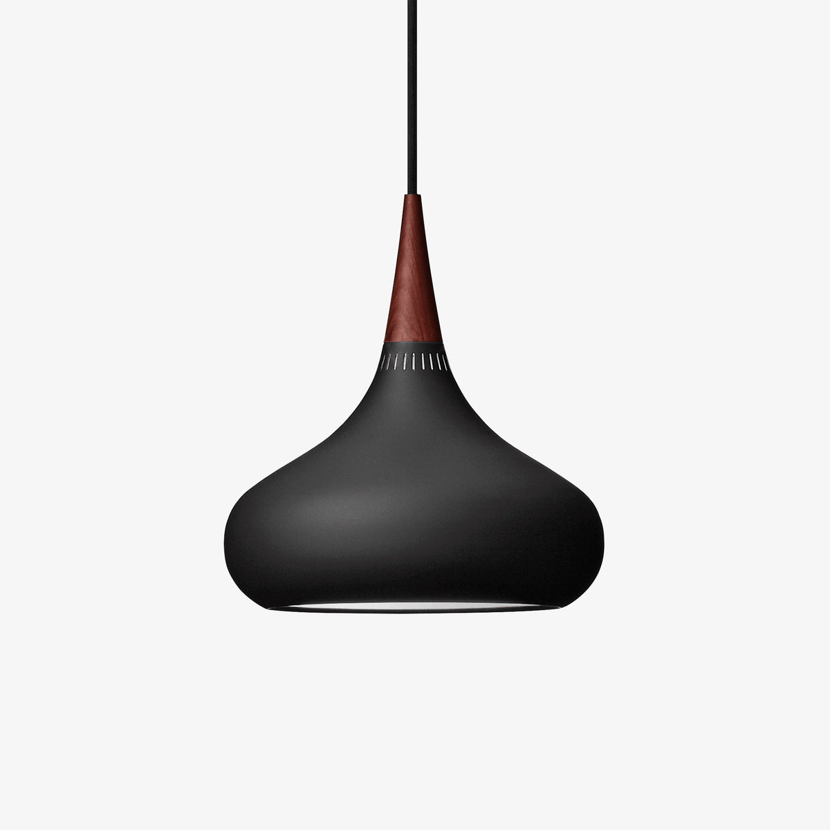 Aelorn Aluminum & Wood Industrial Pendant Light