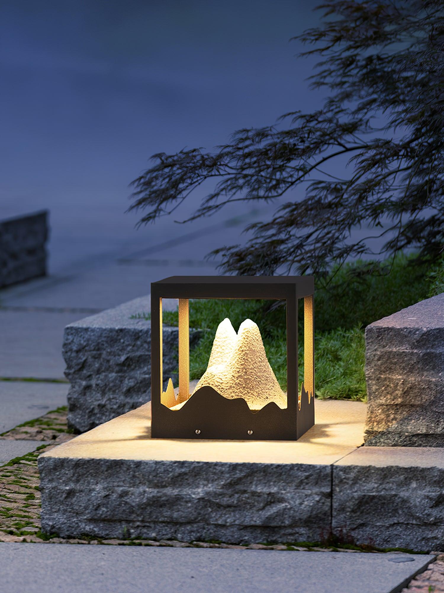 Summit Rustic Resin Outdoor Light