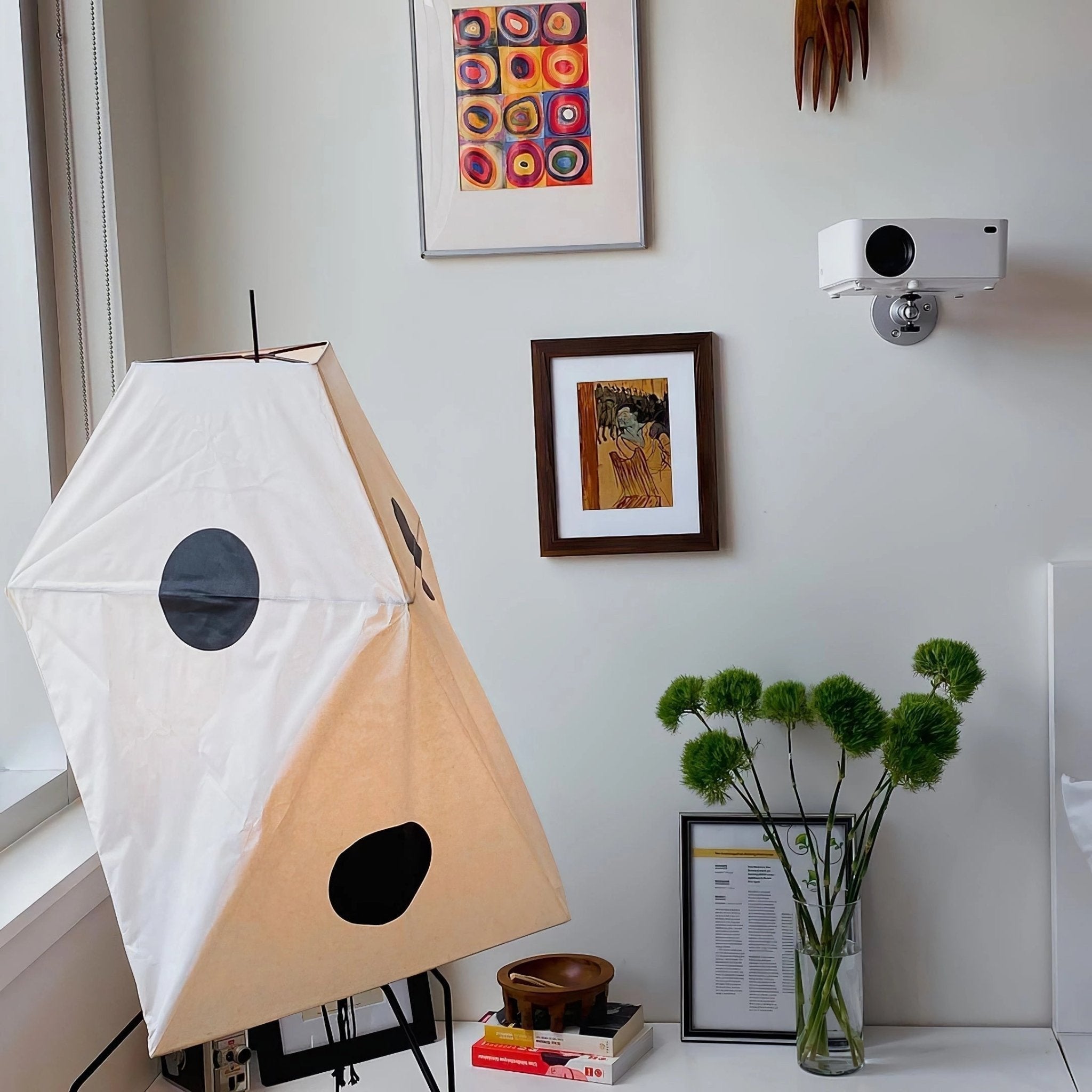 Sath Artistic Fabric Floor Lamp