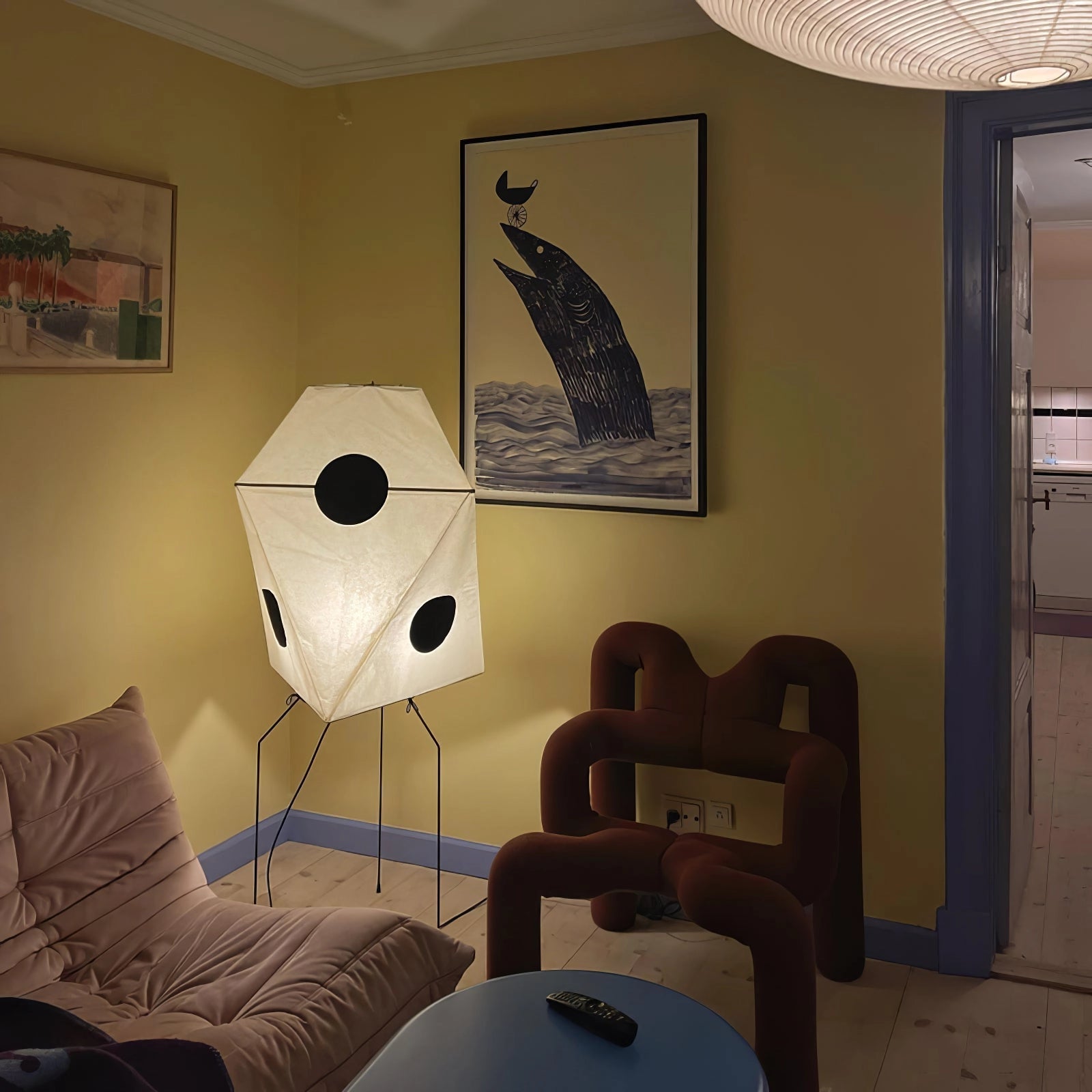 Sath Artistic Fabric Floor Lamp