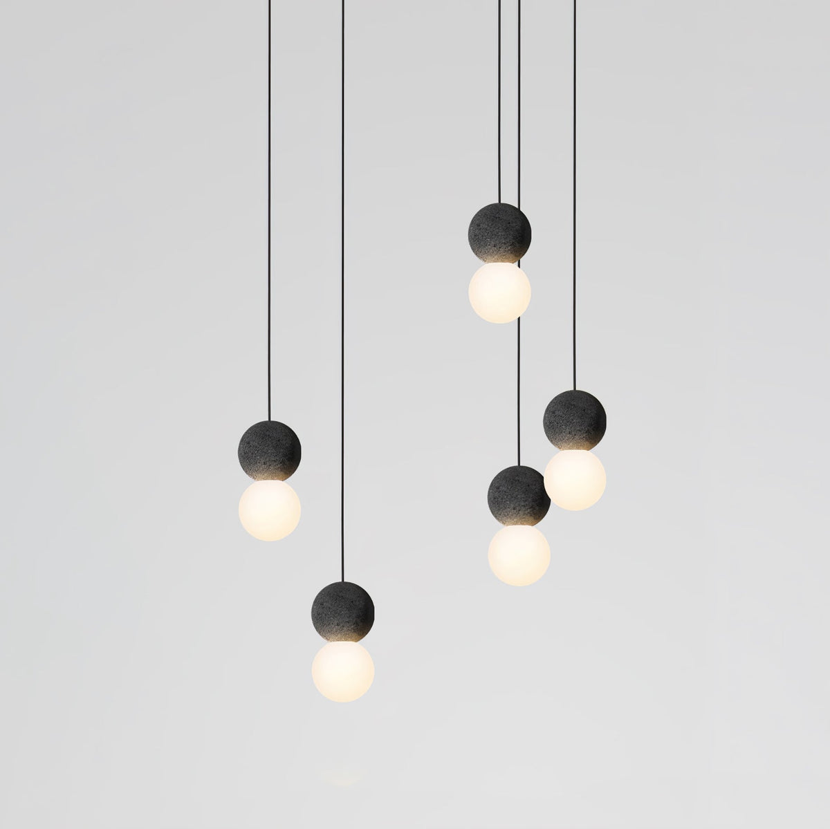Joss Cement Minimalist Pendant Lamp