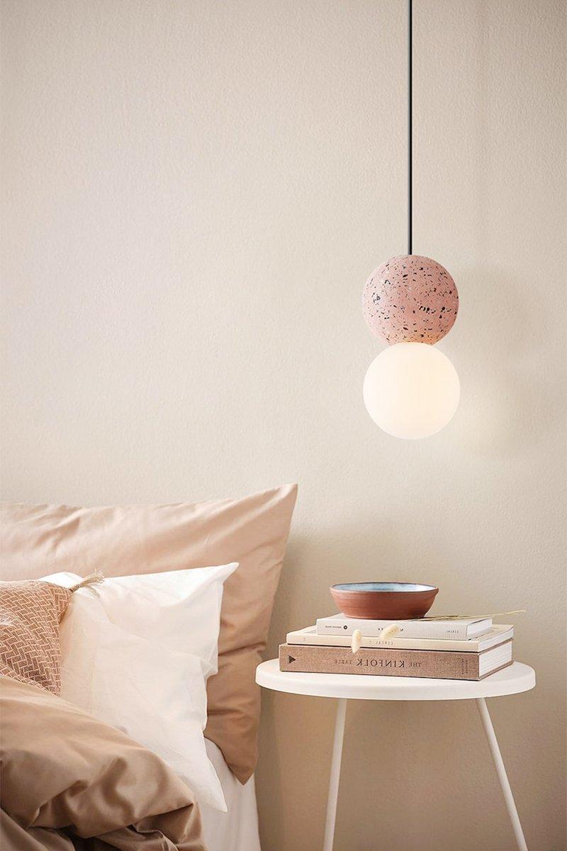 Lumorette Modern Cement Pendant Light