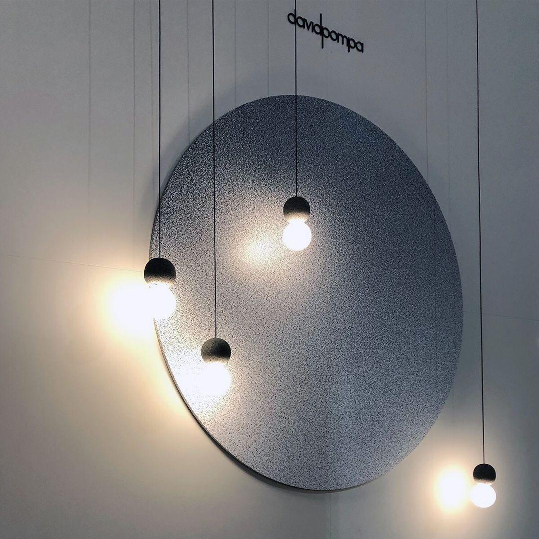 Lumorette Modern Cement Pendant Light