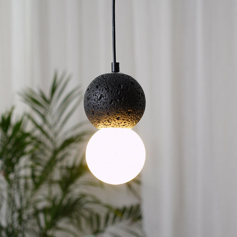 Lumorette Modern Cement Pendant Light