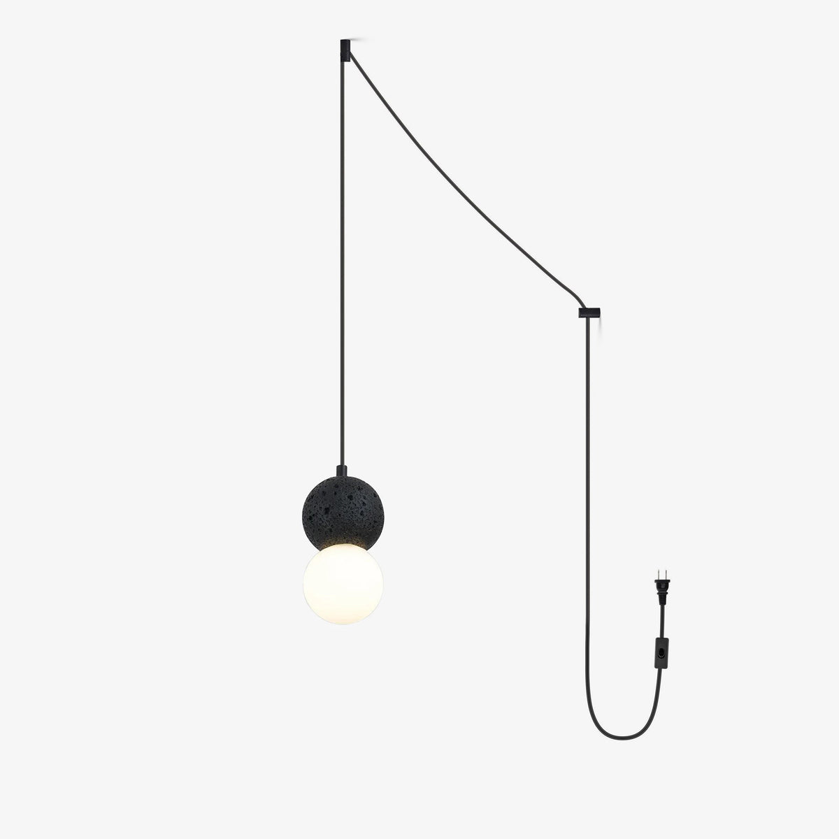 Lumorette Modern Cement Pendant Light