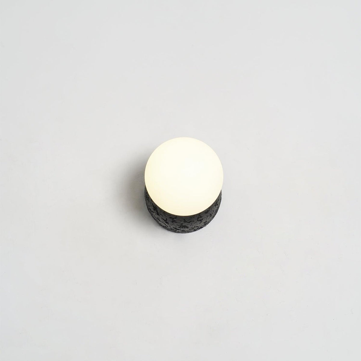 Eirinise Wall Lamp Concrete Opal Glass