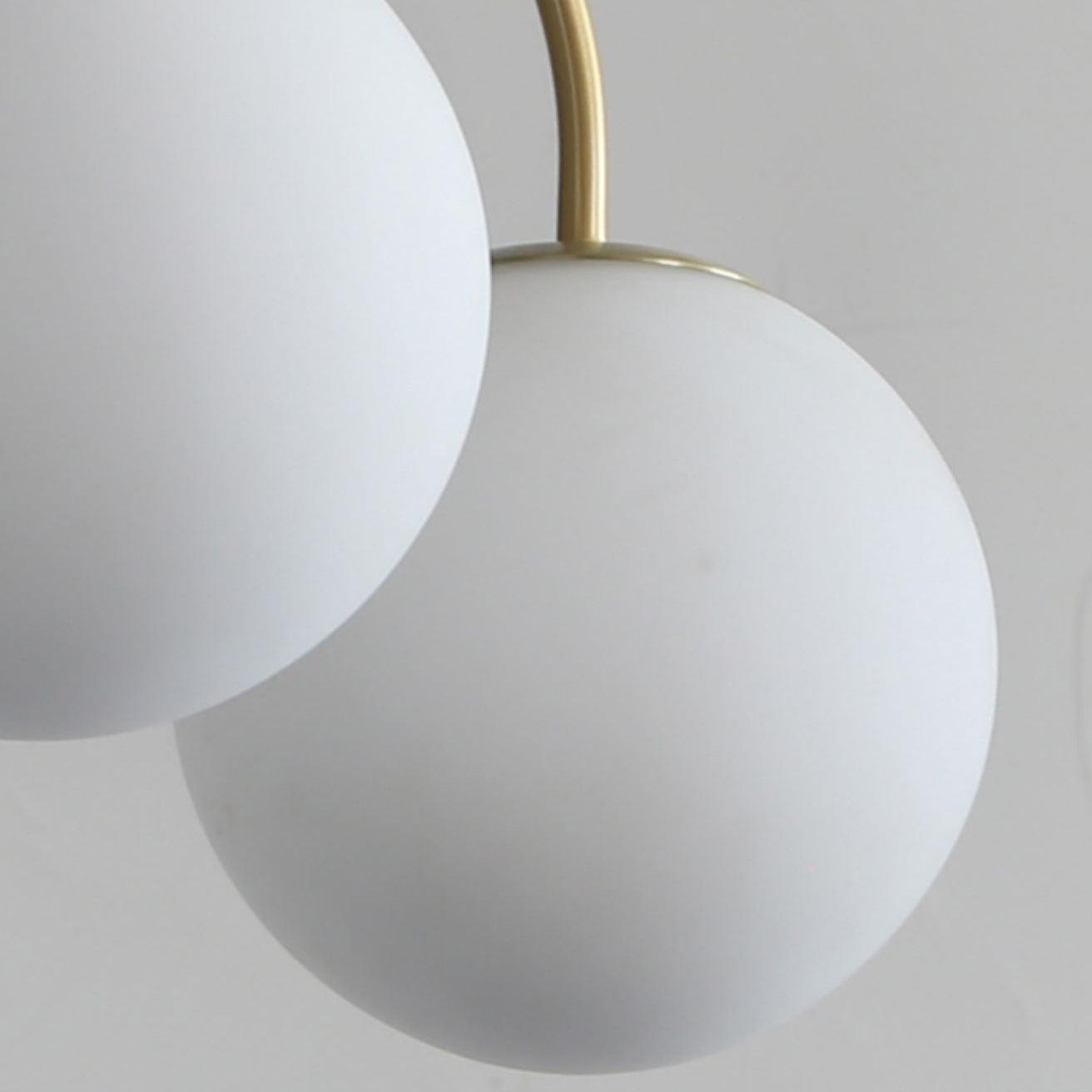 Solalissa Chandelier Orillia Brass Globe Modern
