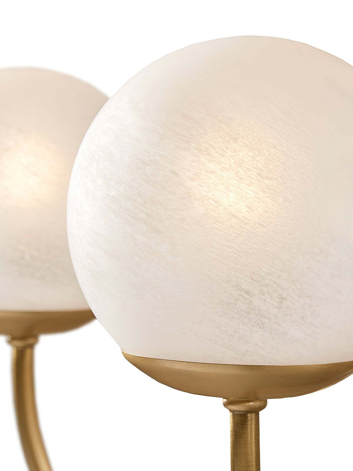 Oriuena Chandelier Brass Globe Orillia Elegant
