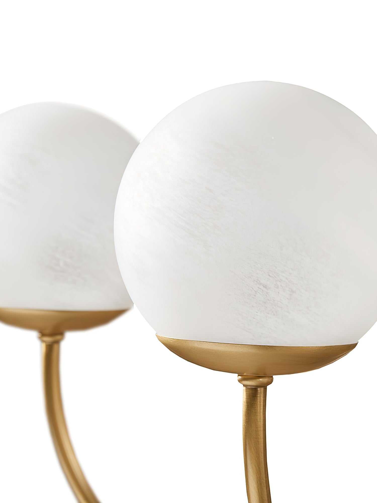Oriuena Chandelier Brass Globe Orillia Elegant