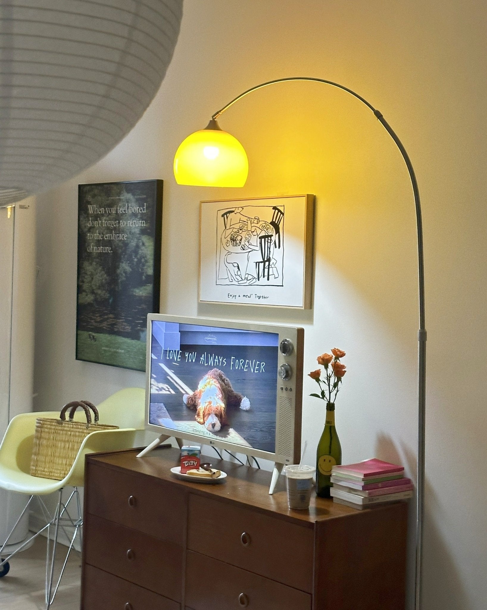 Lustra Floor Lamp Orla Arch - Neutral Decor