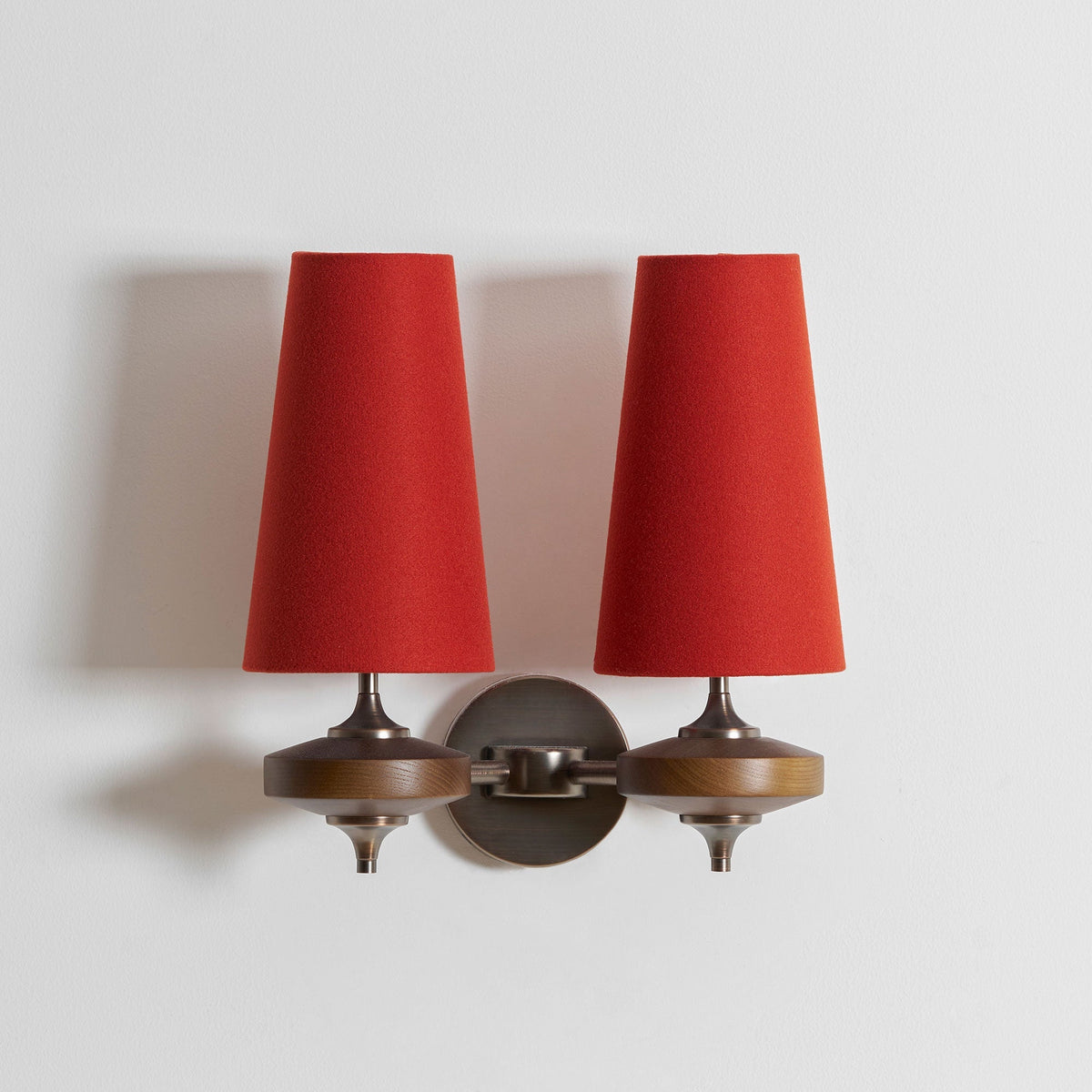 Ravenvale Twin Shade Indoor Wall Light