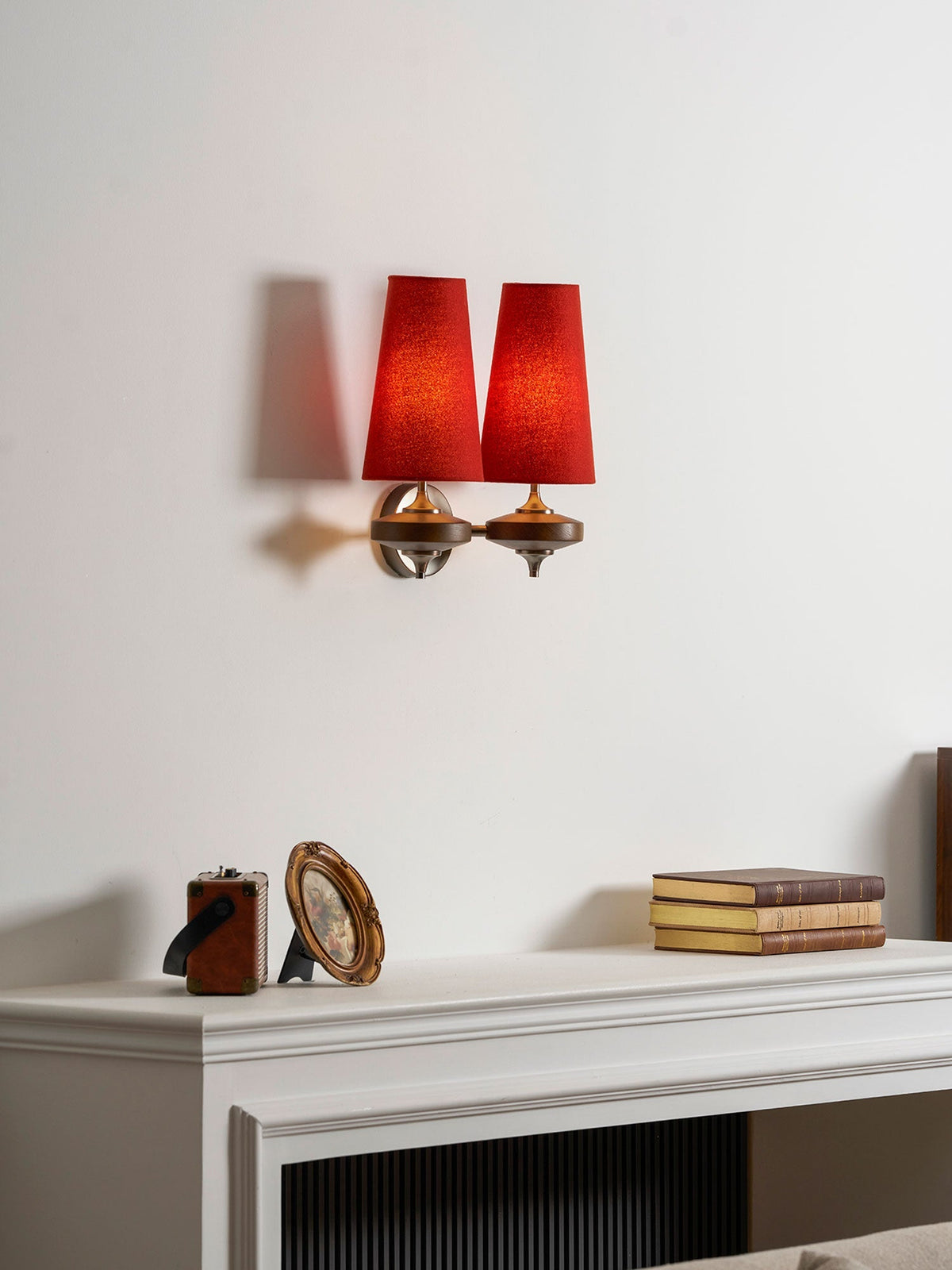 Ravenvale Twin Shade Indoor Wall Light