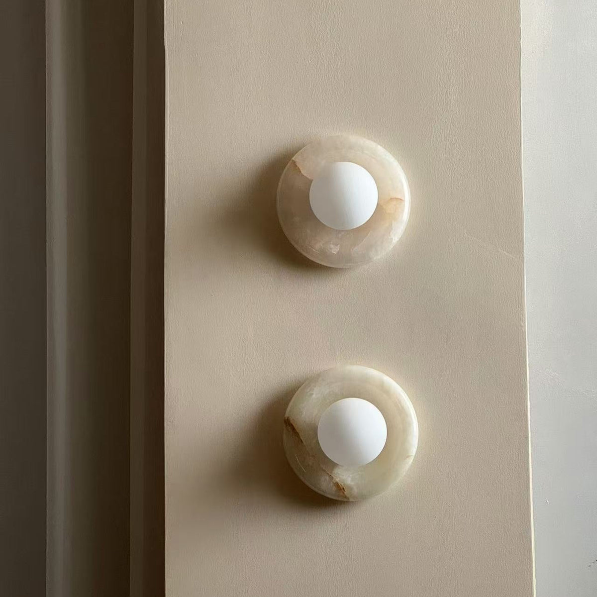 Amaris Marble Indoor Wall Sconce