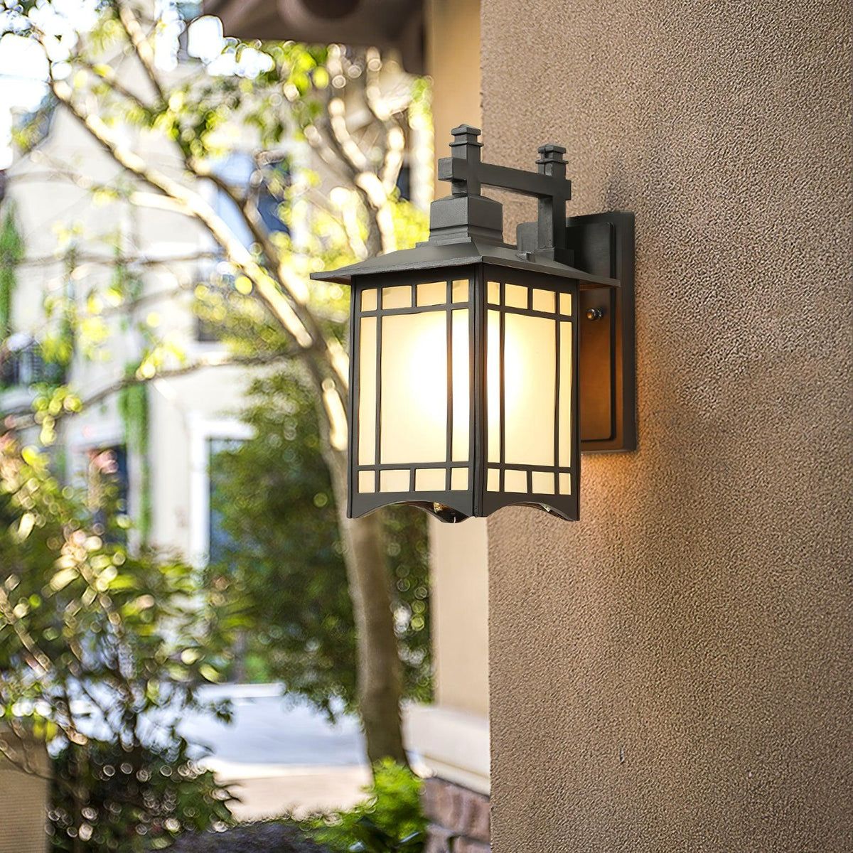 Lioruelle Elegance House Glass Outdoor Wall Light