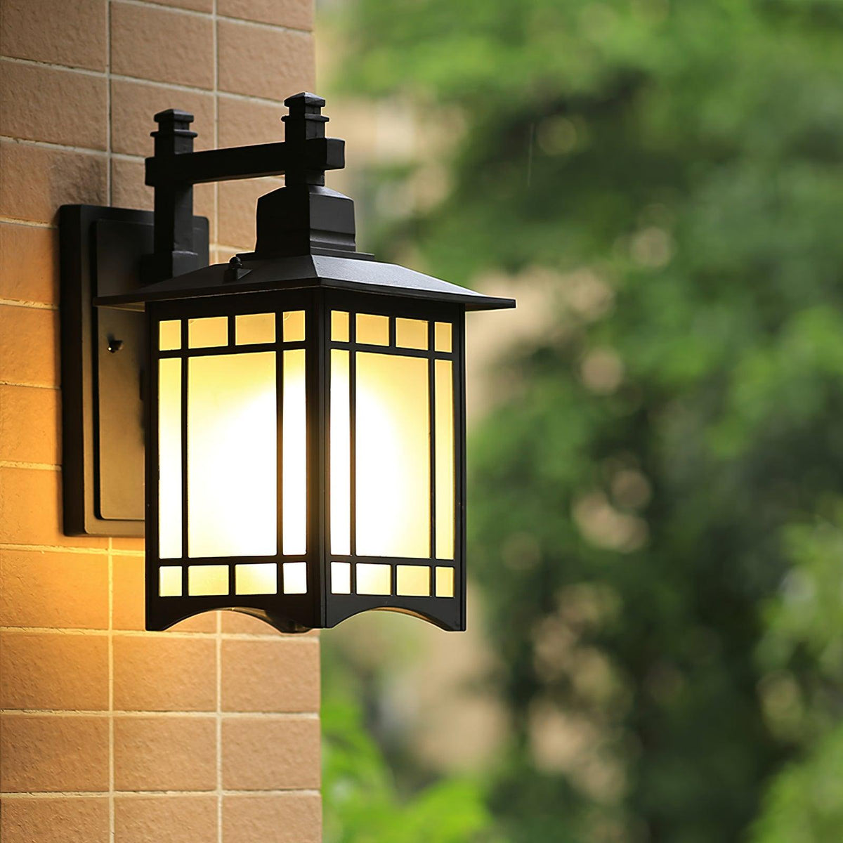 Lioruelle Elegance House Glass Outdoor Wall Light