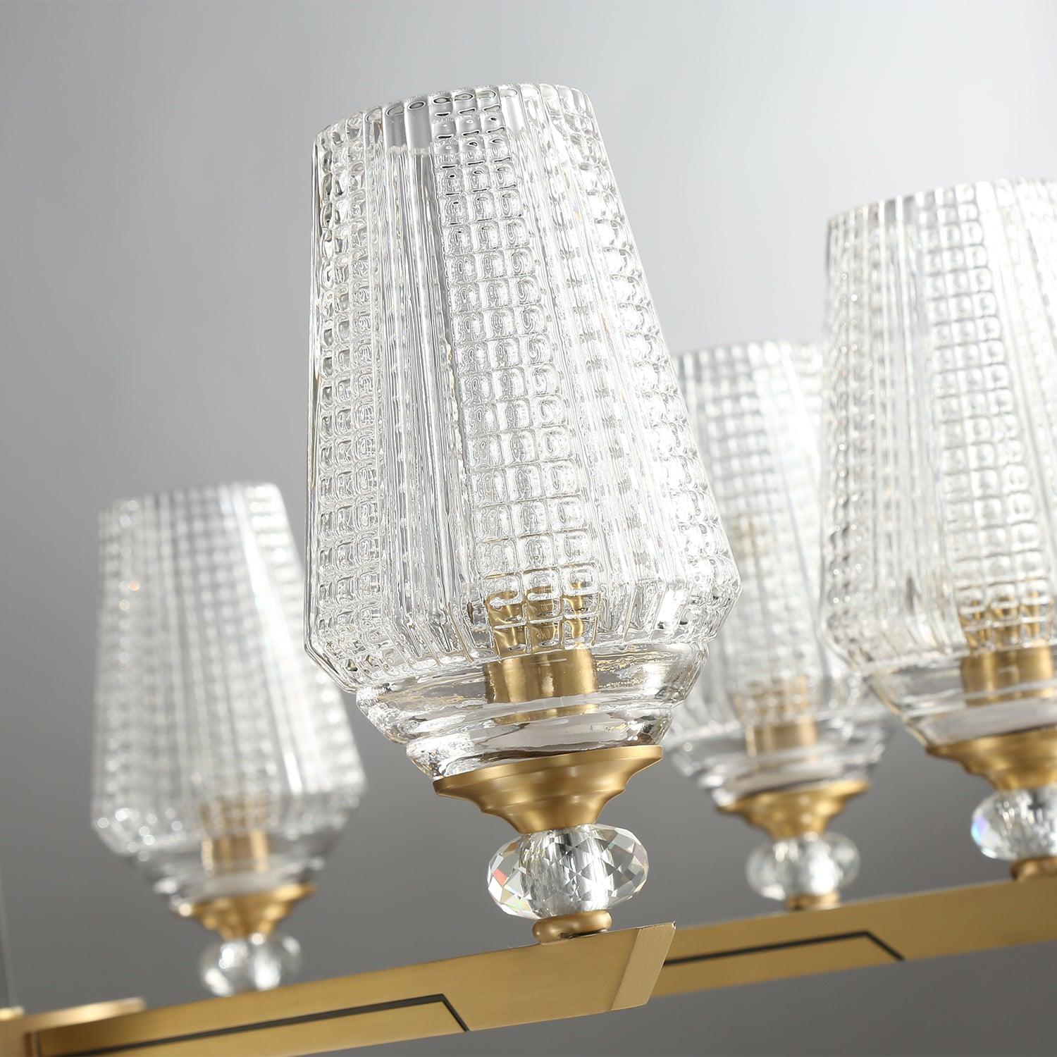 Astra Luxury Hexa Brass Chandelier