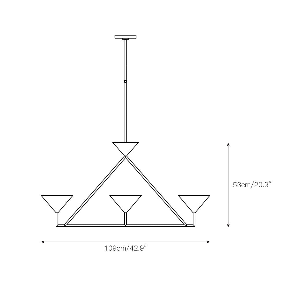 Ulveleth Linear Chandelier