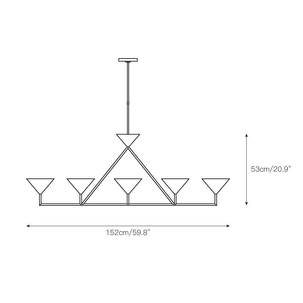 Ulveleth Linear Chandelier