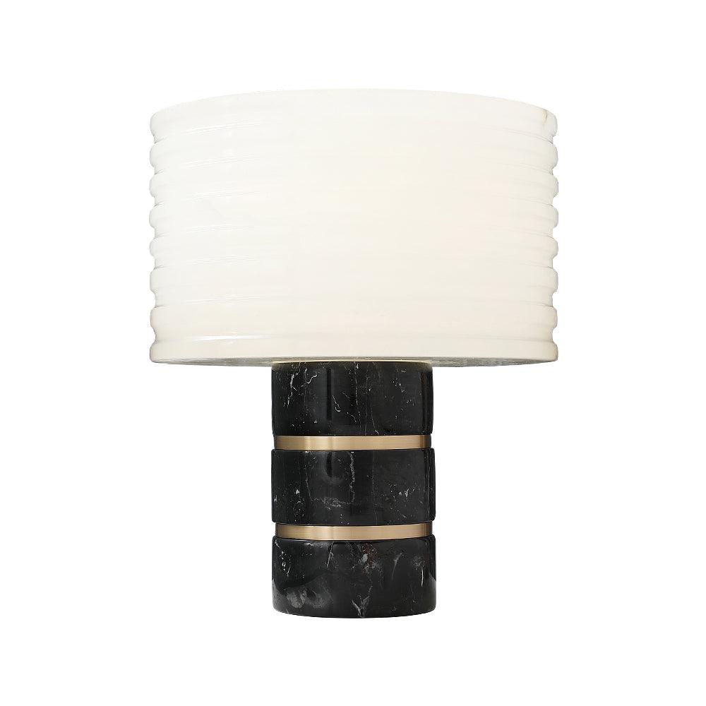 Elmarir Ribbed Alabaster Table Lamp