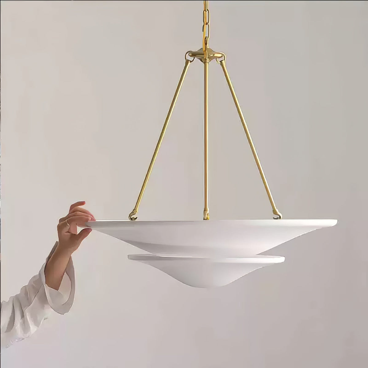 Viraisena Modern Plaster Pendant Light