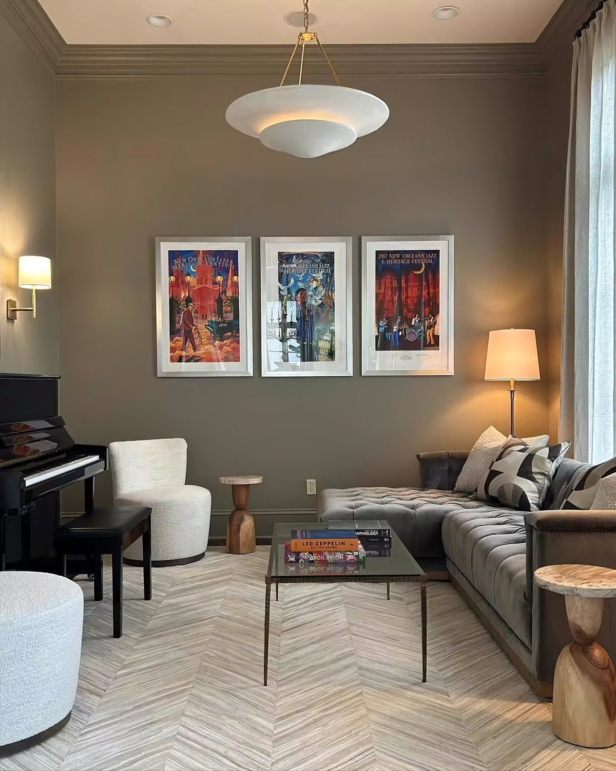 Viraisena Modern Plaster Pendant Light