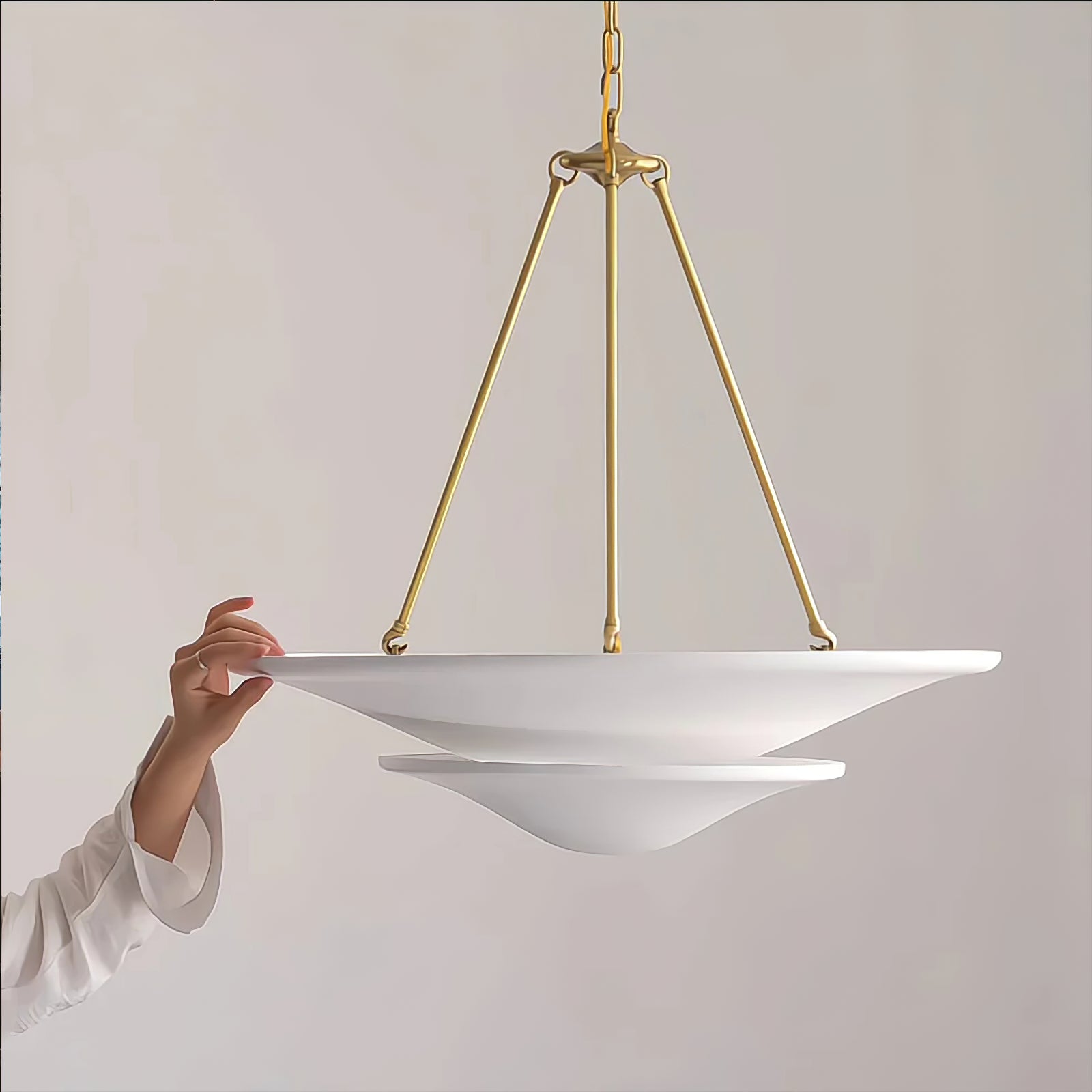 Viraisena Modern Plaster Pendant Light