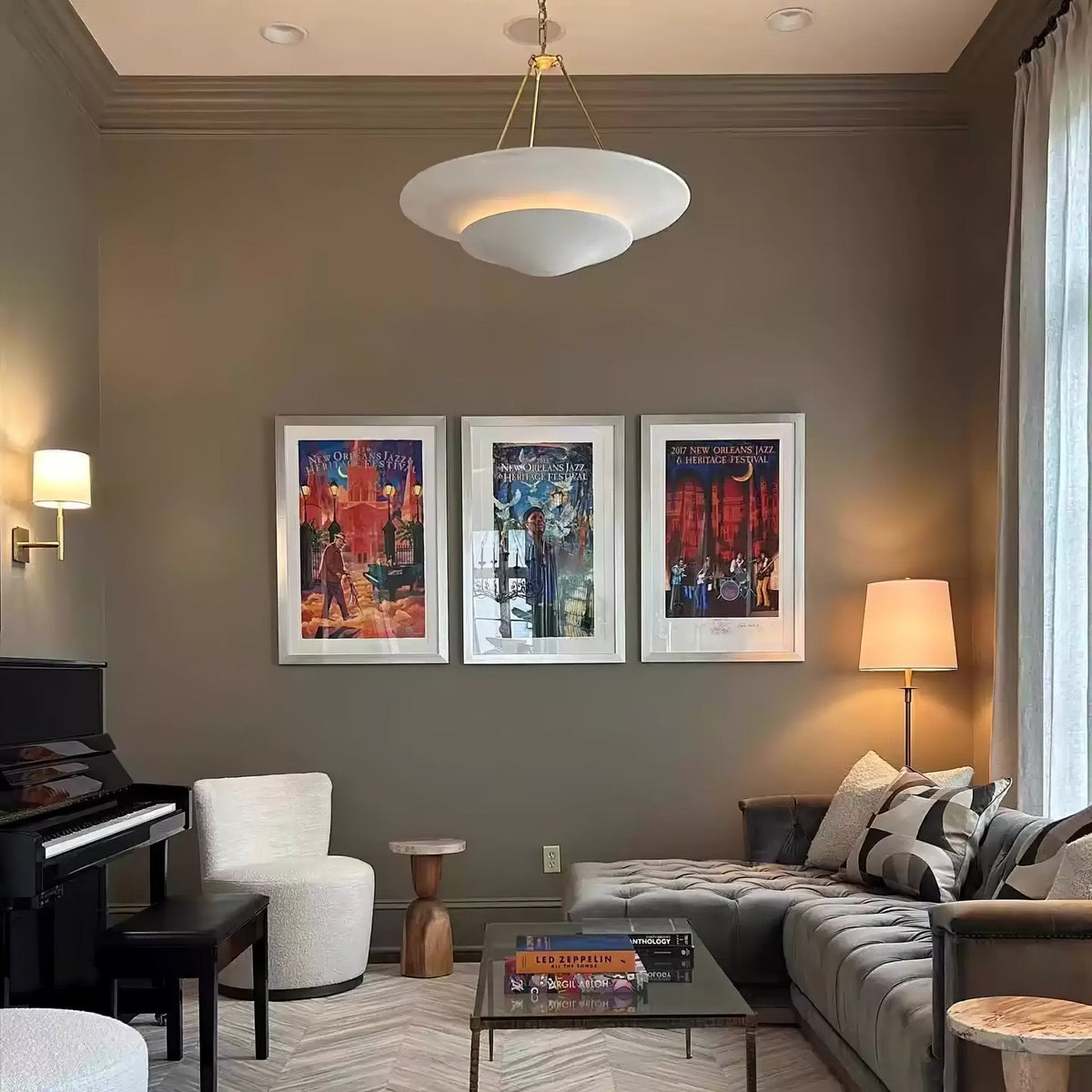 Viraisena Modern Plaster Pendant Light