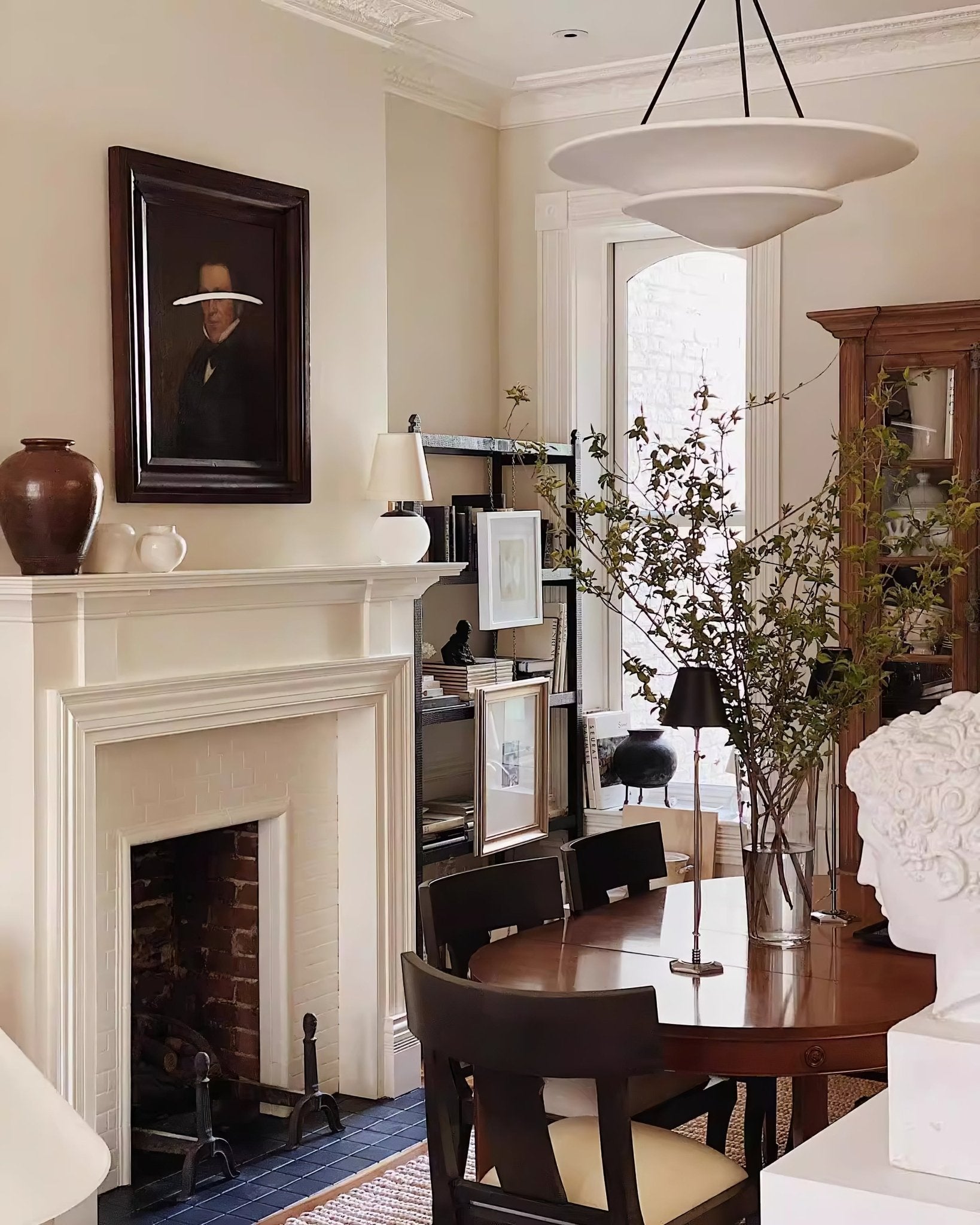 Viraisena Modern Plaster Pendant Light